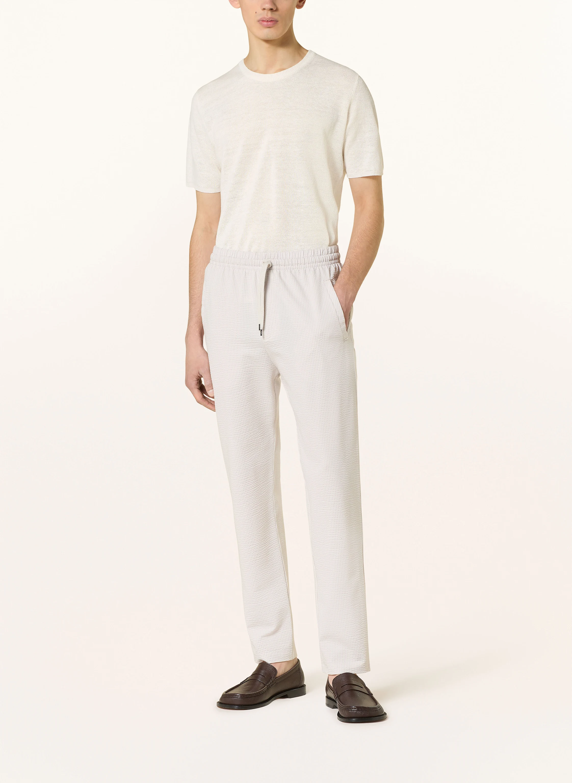 HARRIS WHARF LONDON Anzughose Slim Fit
