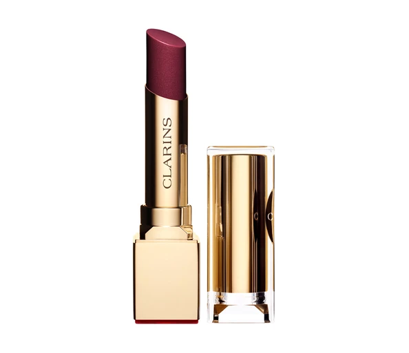 Clarins Rouge Eclat Lipstick06 True Aubergine