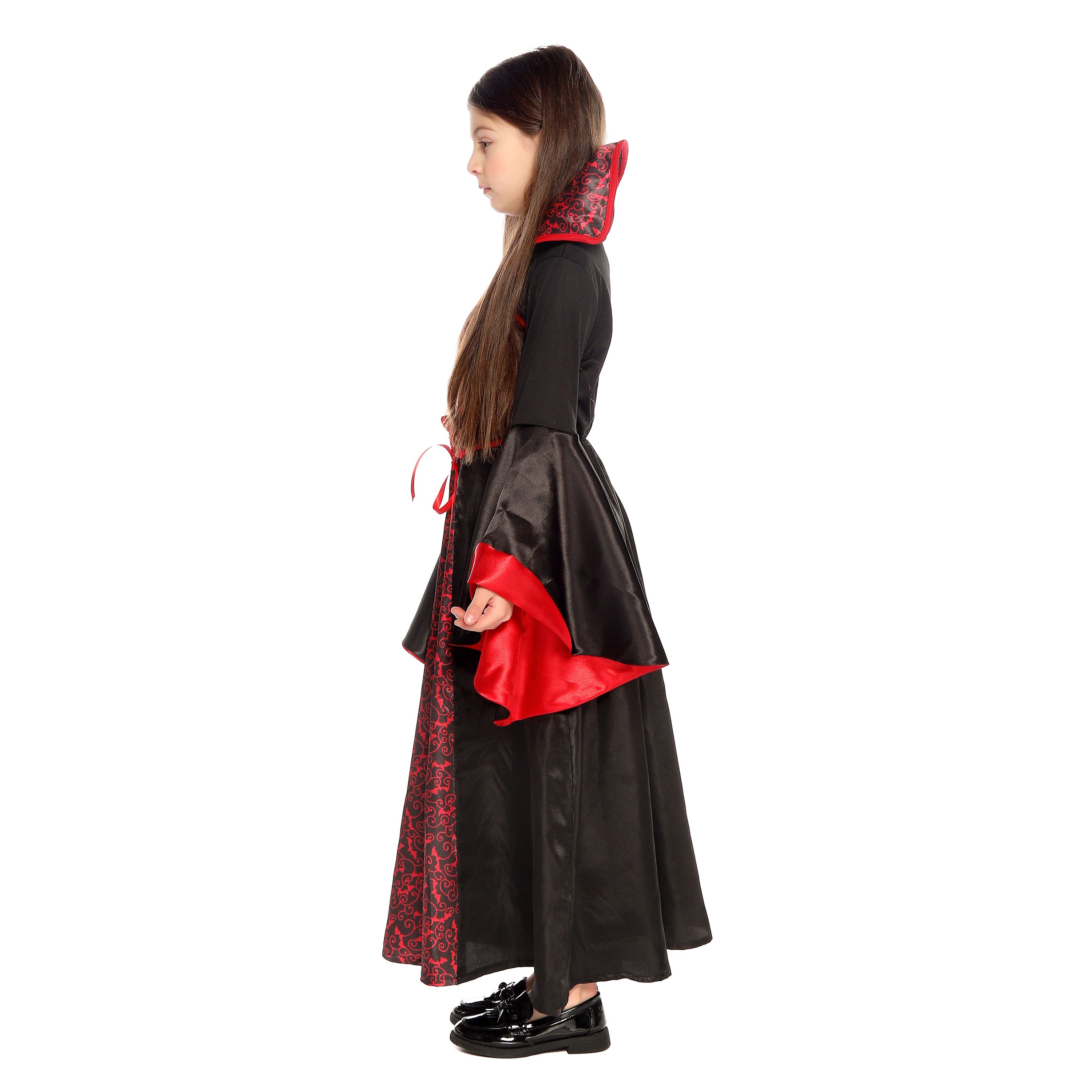 Kinderkostüm Vampir Kleid Grösse 128