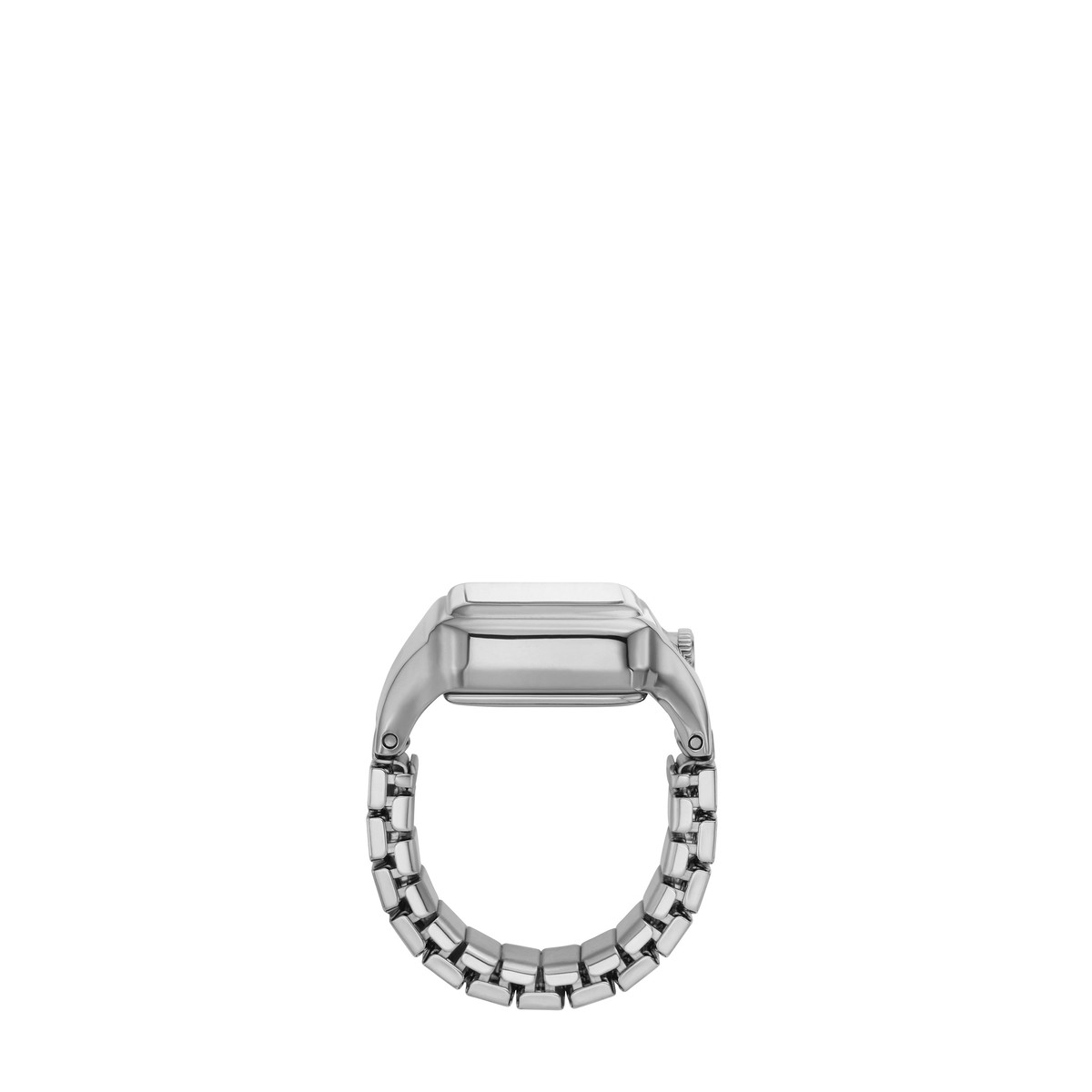 Montre FOSSIL watch ring femme bracelet acier inoxydable argent