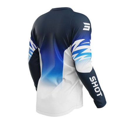 Maillot cross Shot DEVO - X-TREM 2025 - Bleu