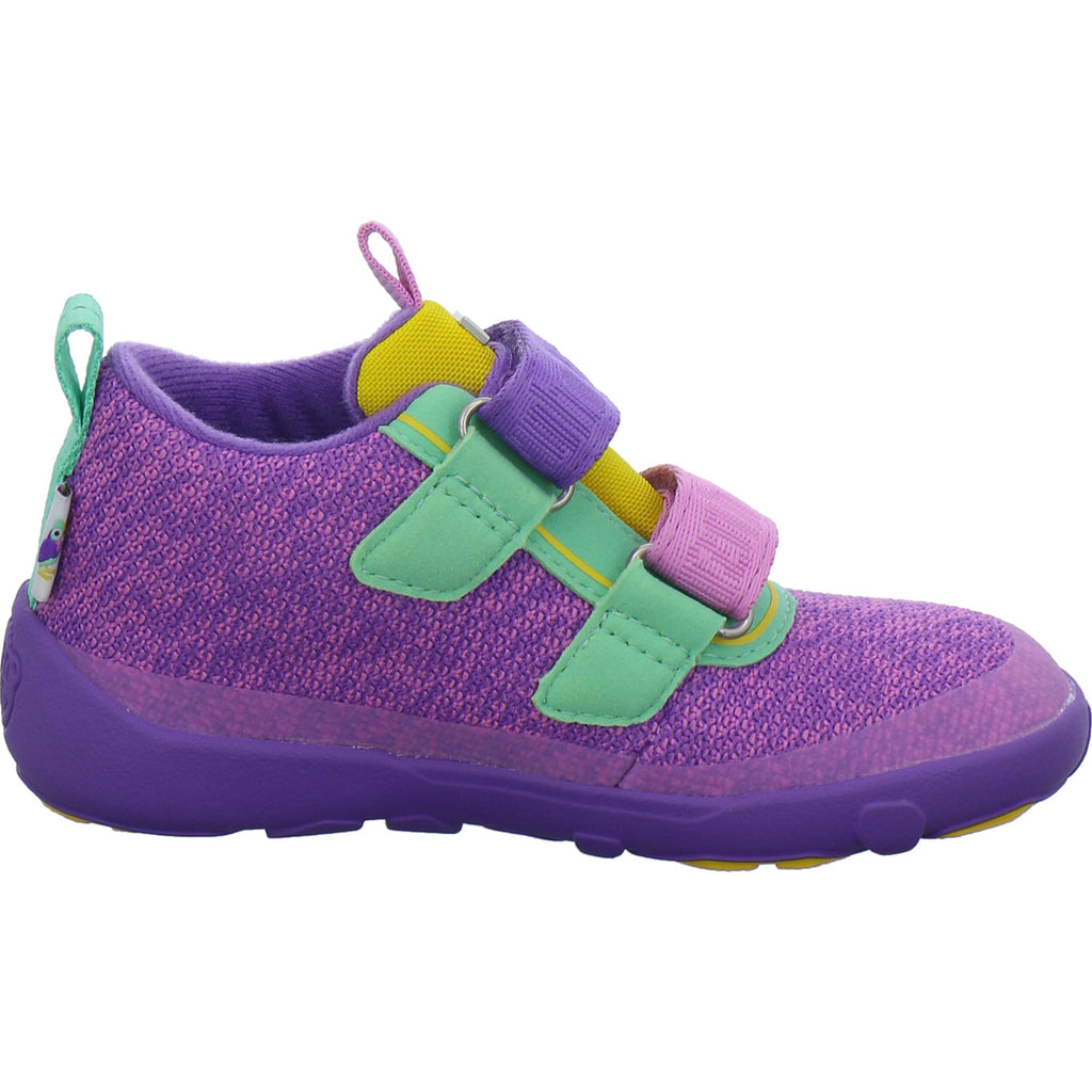 Affenzahn Stiefel ungefüttert Mädchen Knit Happy Violett