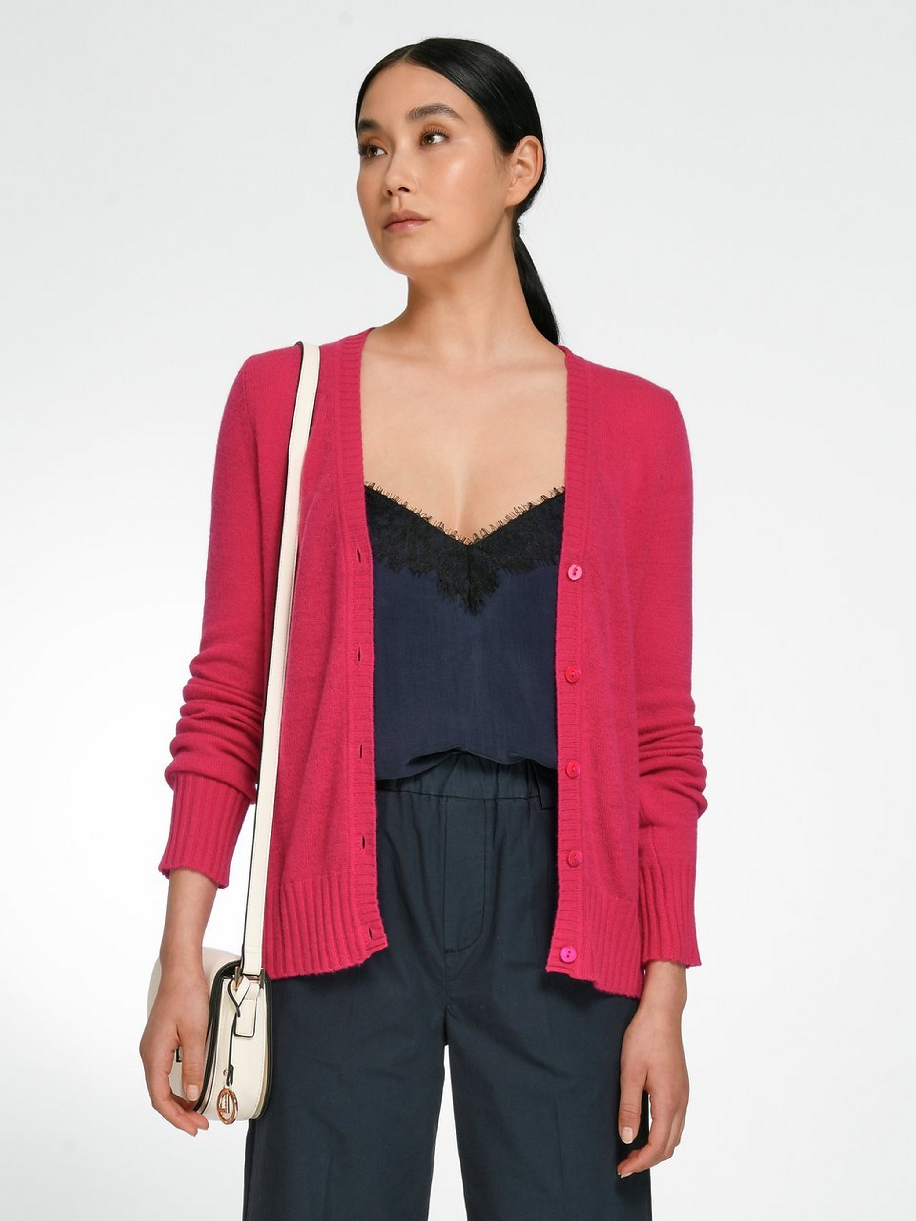 Strickjacke aus 100% Kaschmir