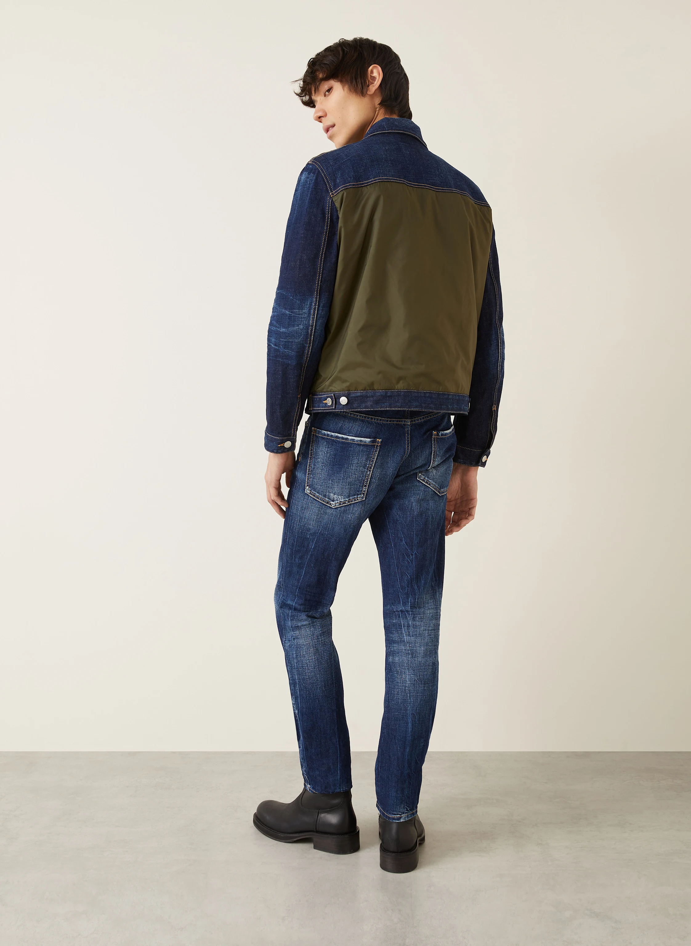 DSQUARED2 Jacke im Materialmix