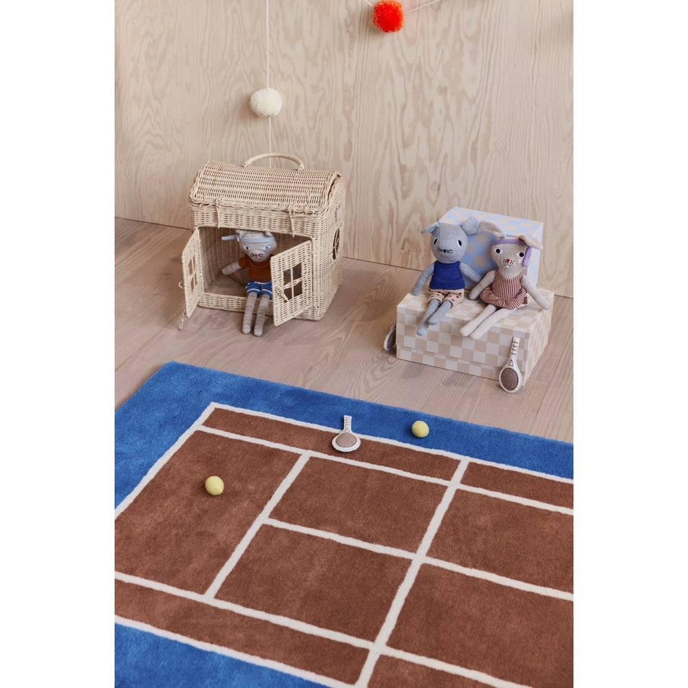 Køb OYOY Light Brown Melange Polly Cat Tennis Dukke