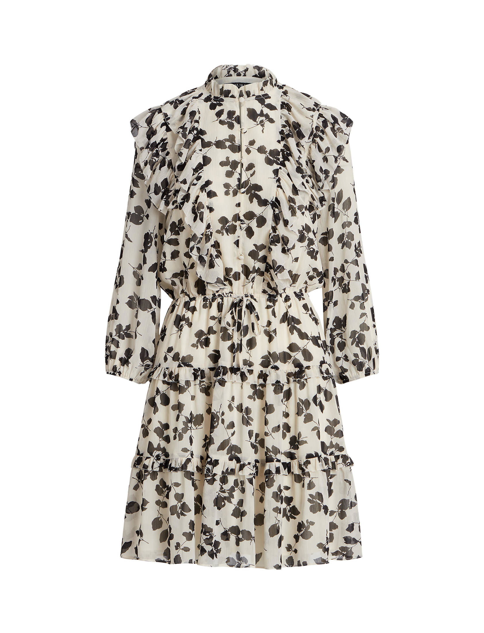 Lauren Ralph Lauren| Damen Kleid aus Knittergeorgette