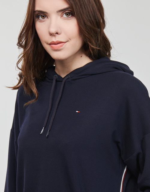 Tommy Hilfiger - CROPPED HOODIE - Marine