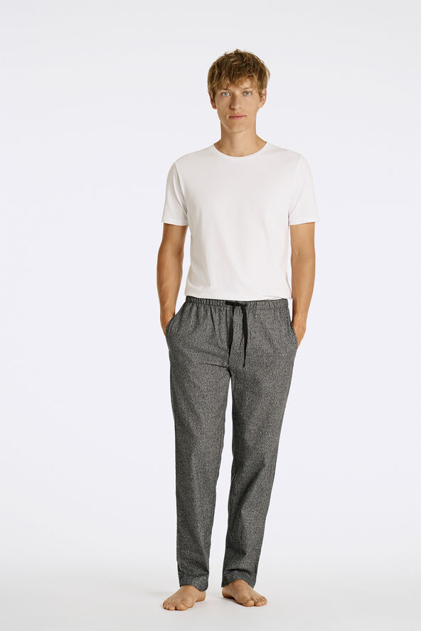 Lindbergh Twisted yarn brushed pyjama Sort