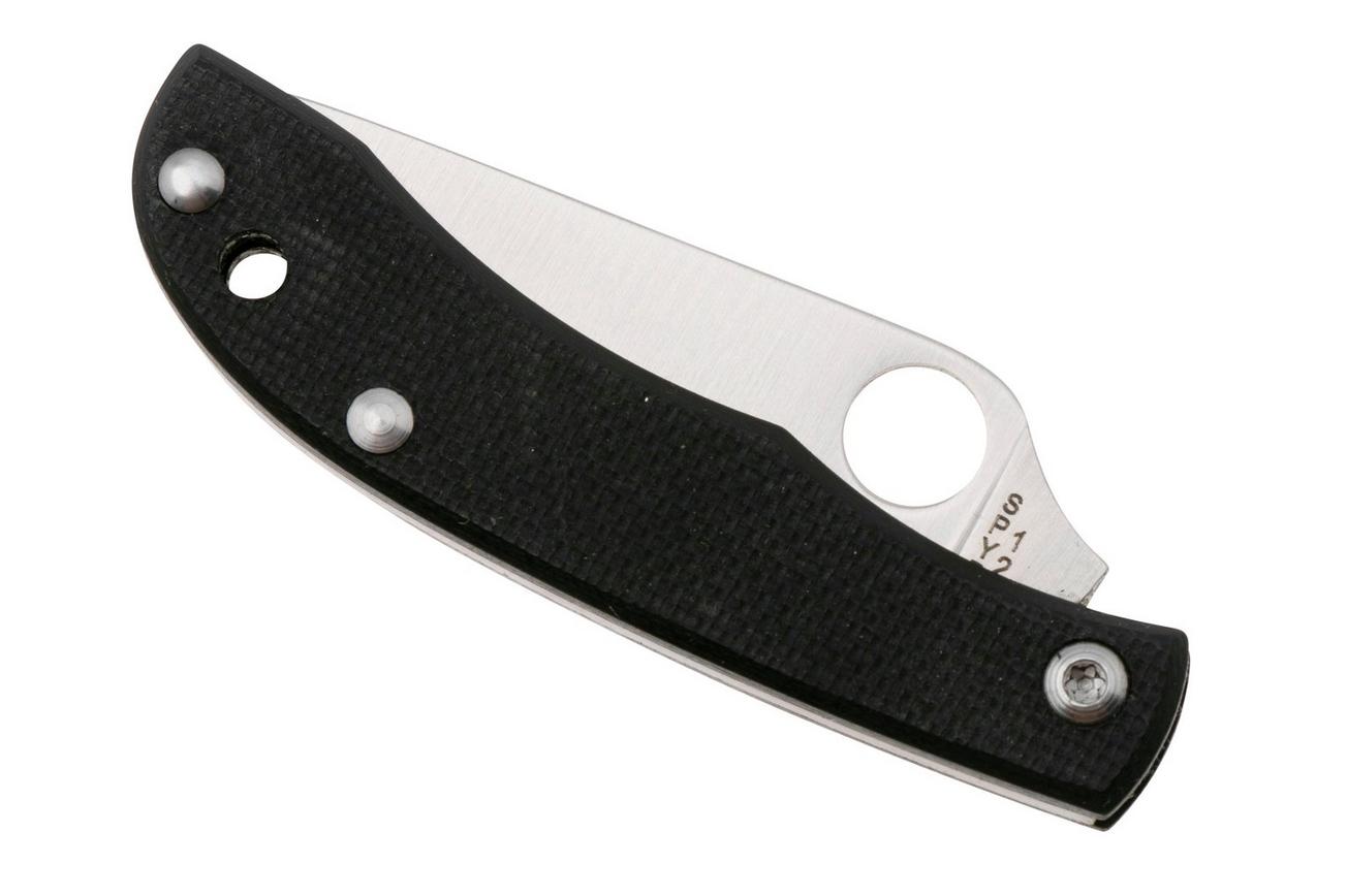 Spyderco Honeybee Black G10 C137GBKP sleutelhangerzakmes