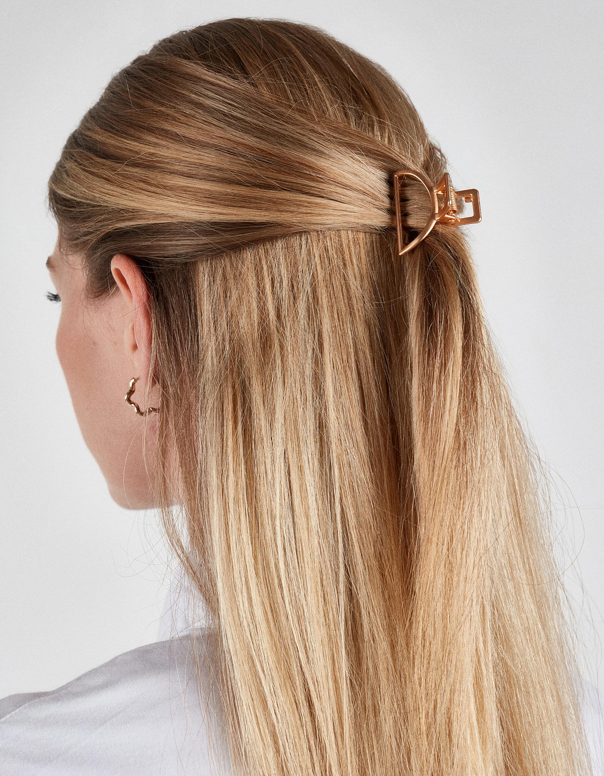 Mola de Cabelo, Mulher, Dourado