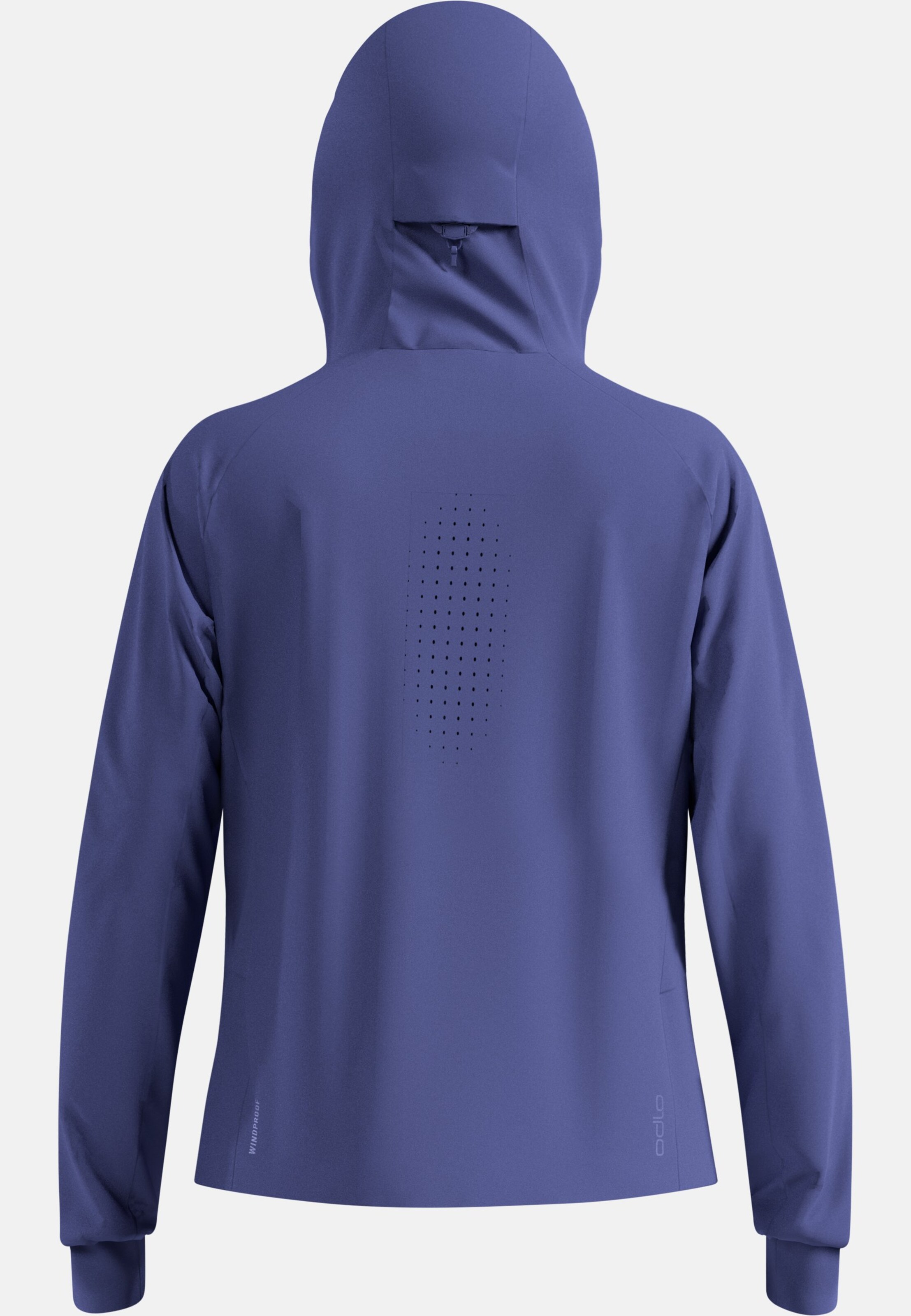 Winddichte Zeroweight X-Warm Langlaufjacke in Skipper Blue