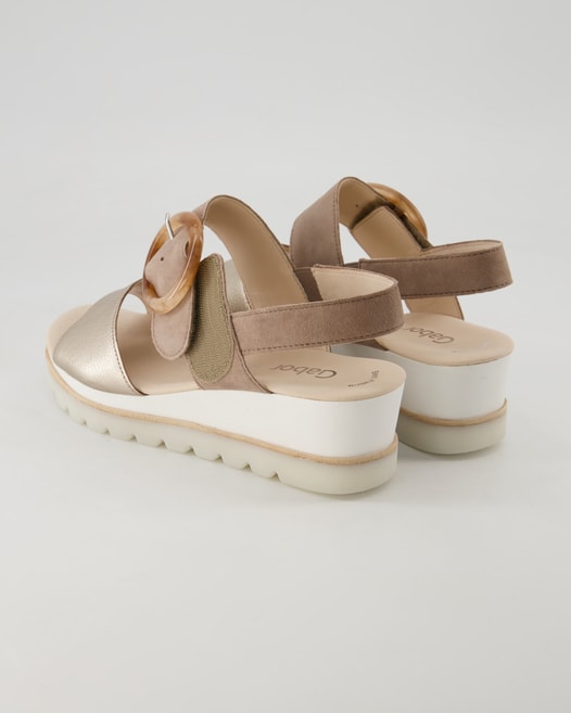 Gabor 24.645.62 Sandalen in Gold
