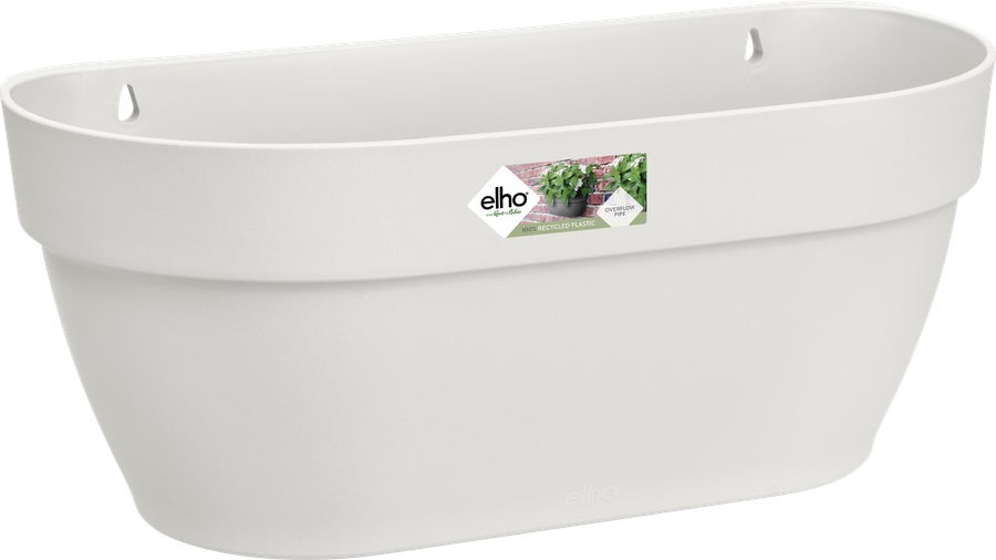 Elho muur plantenbak Vibia Campana wit 35 x 16,2 x 14,8 cm