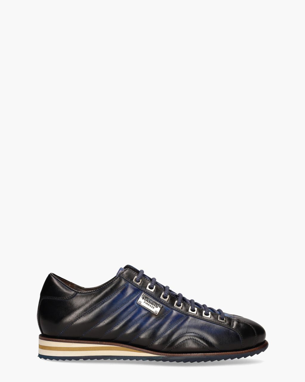 Harris 0894 Zwart/Blauw Herensneakers