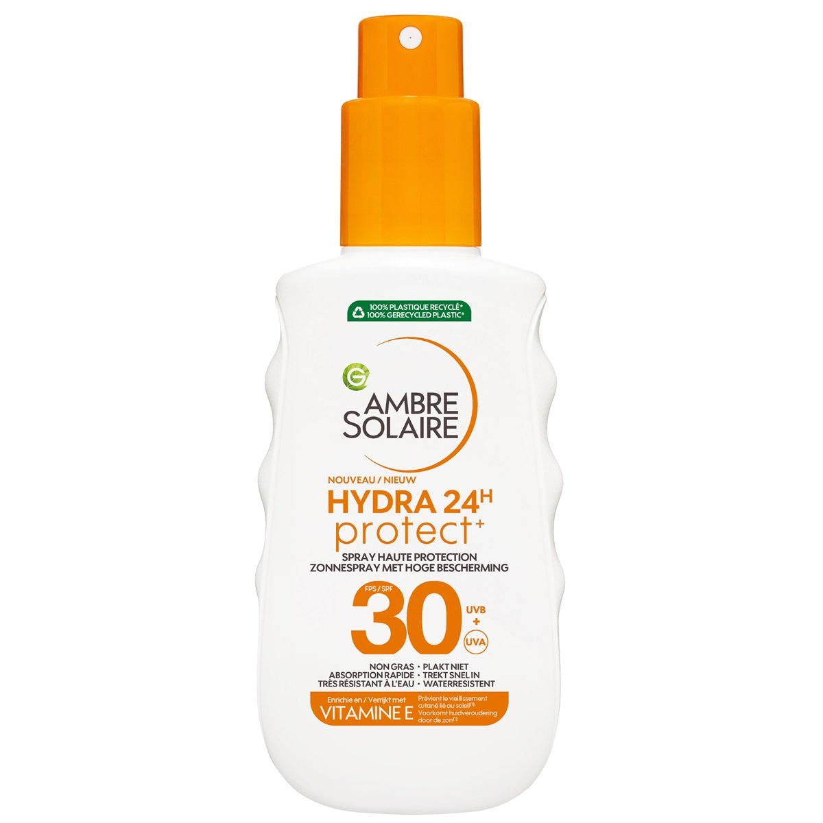 Ambre Solaire Zonnemelk Spray Hydra Protect Vitamine E Spf30 (150 ml)