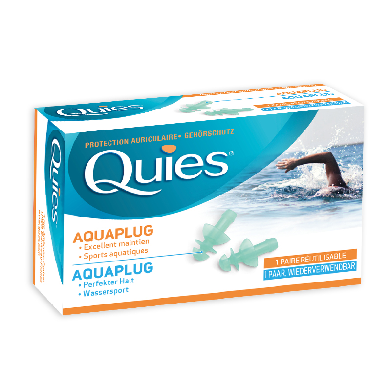 QUIES AQUAPLUG Wassergehörschutz 2 Stk
