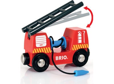 BRIO World 33815 Togsett med Brannmannstema