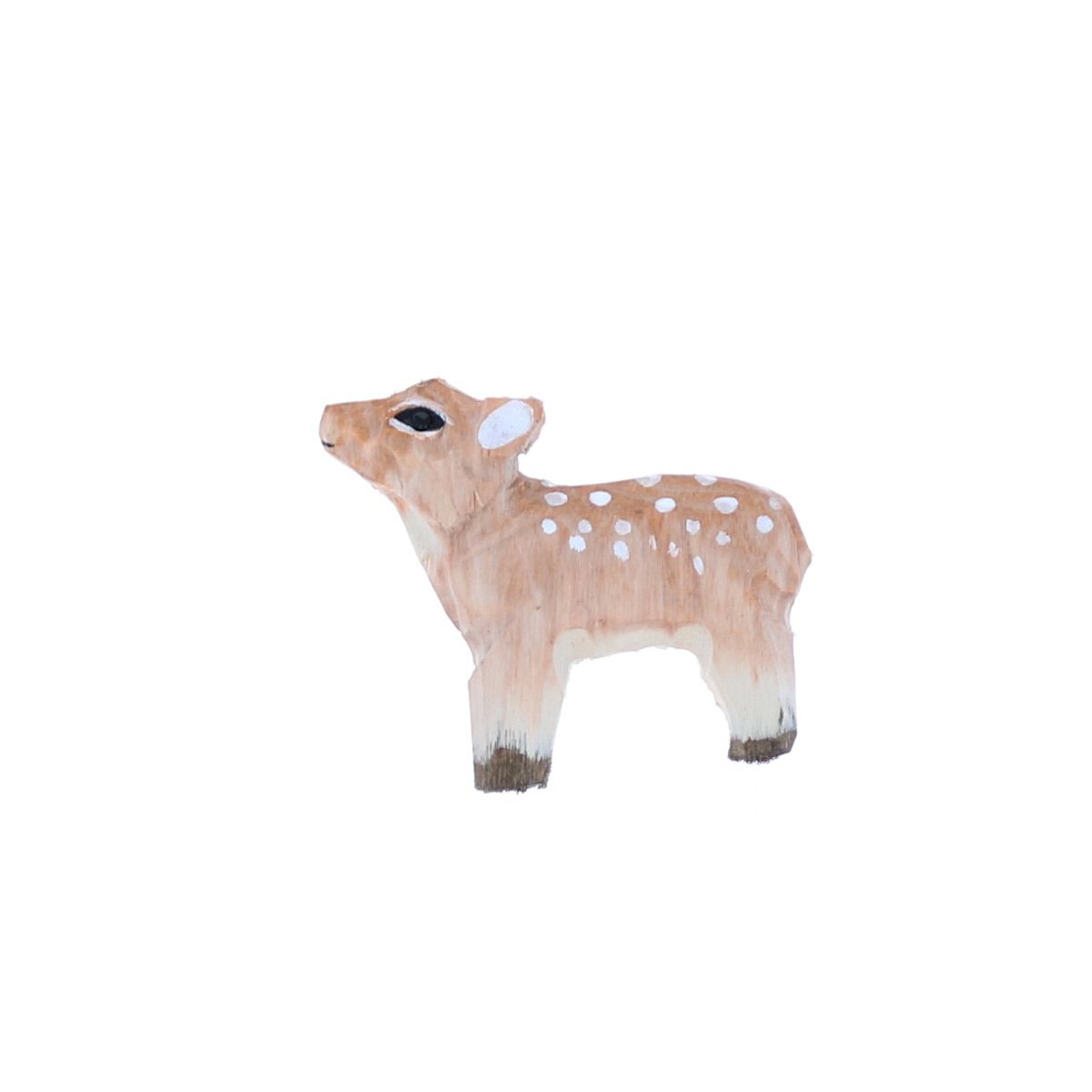 Figurine faon en bois Petit toi