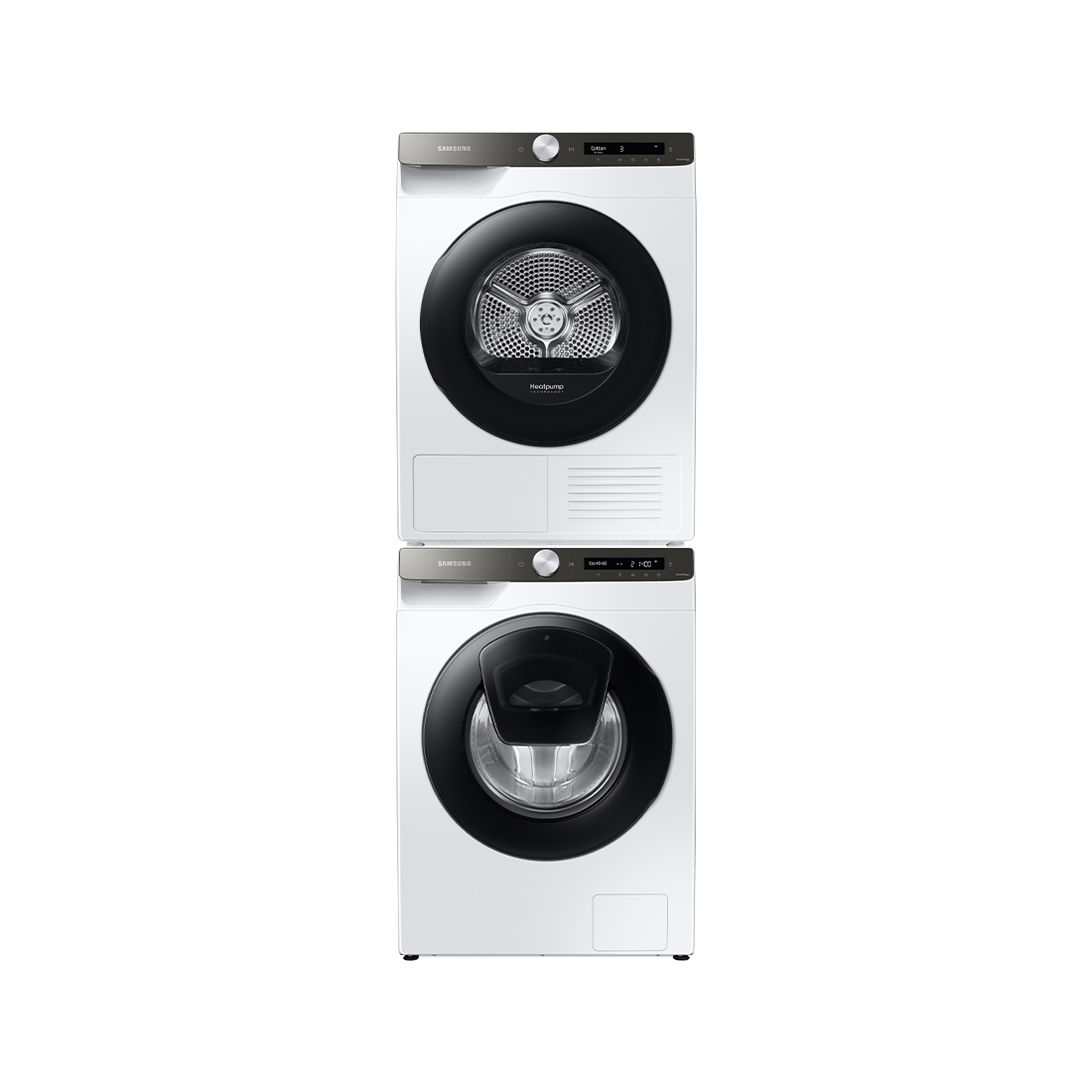 Samsung DV80T5220AT/S5 & WW80T554AAT/S5 Waschturm