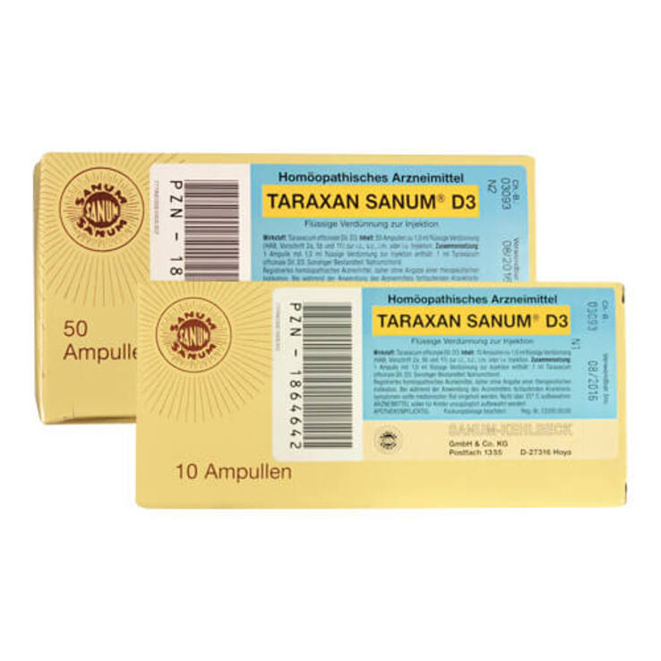 Taraxan D 3 Injektion Ampullen, 50X1 ml