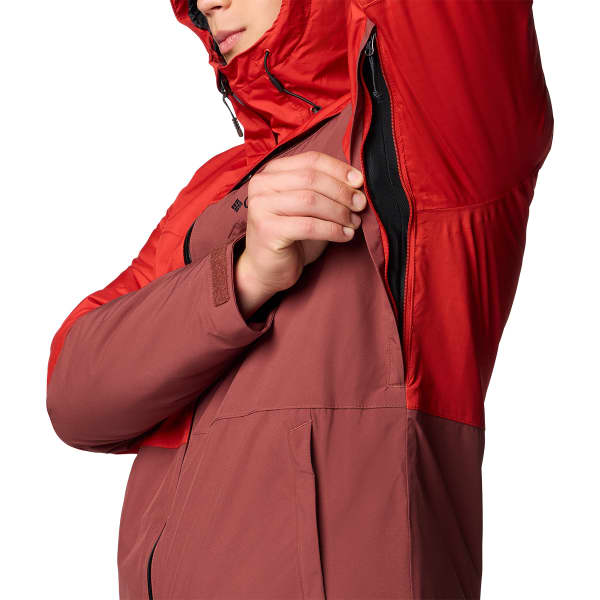 Veste de ski COLUMBIA ICEBERG POINT II JACKET SPICE/SAIL RED