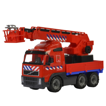 Brandweer bluswagen Volvo 58 cm