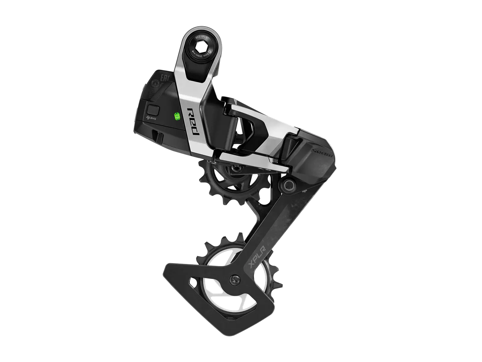 SRAM Red AXS XPLR E1 13-speed bagskifter
