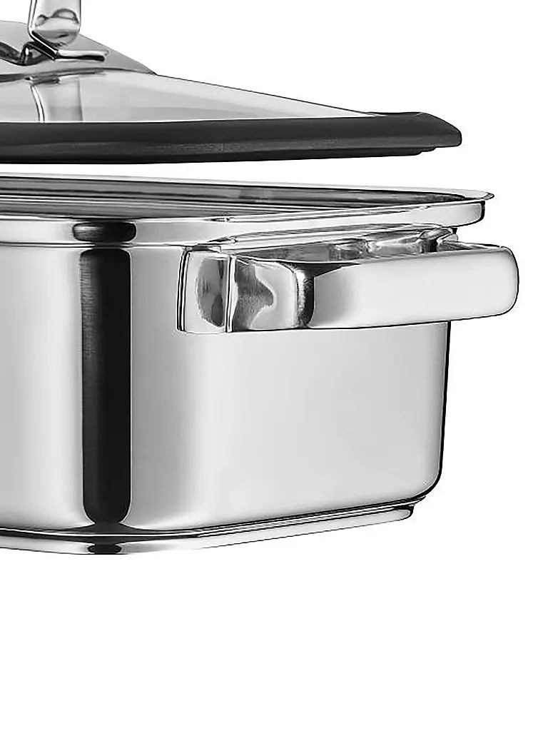 WMF Vitalis Aroma Dampfgarer mit Silikondichtung 6,5l silber
