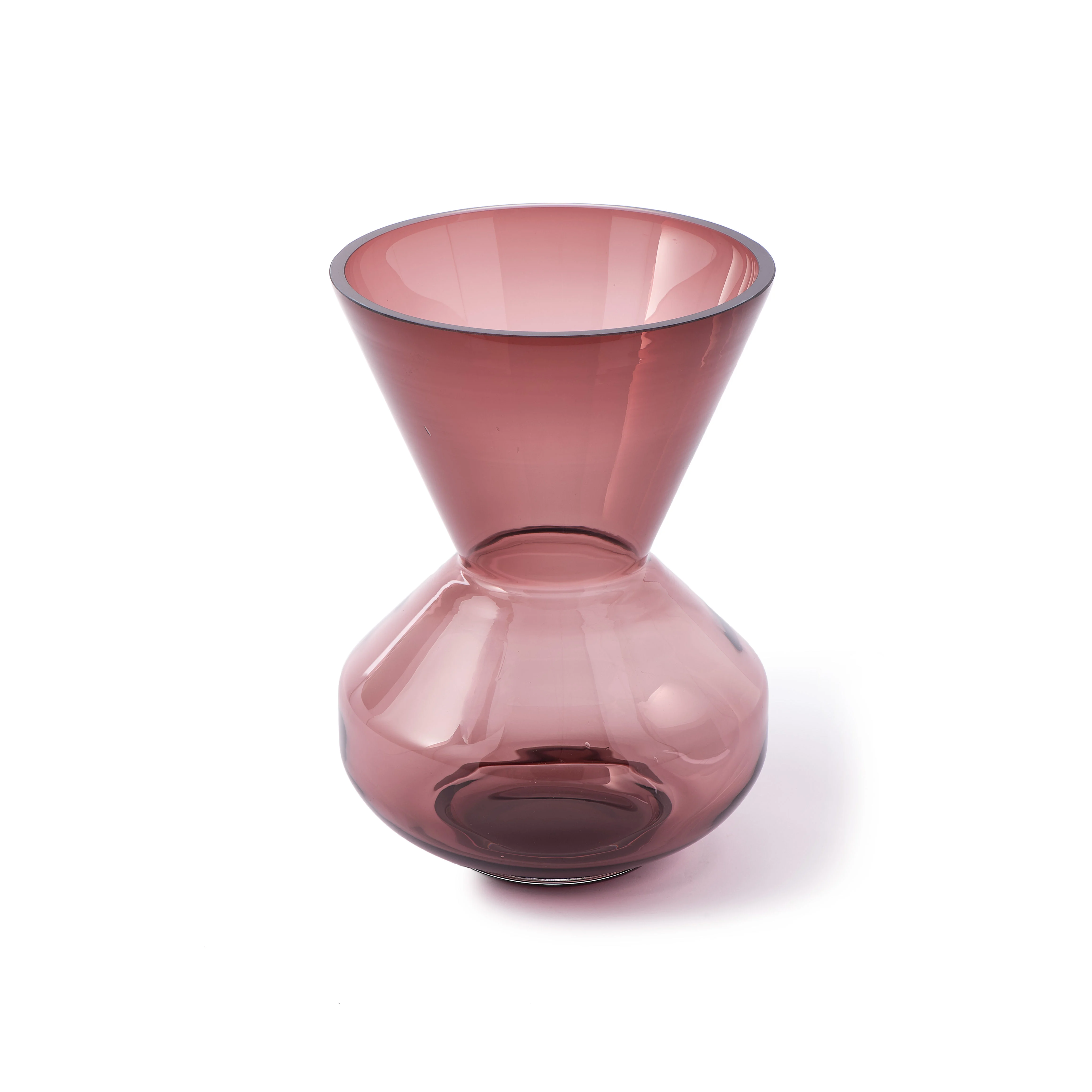 THICK NECK - Vase verre | Violet