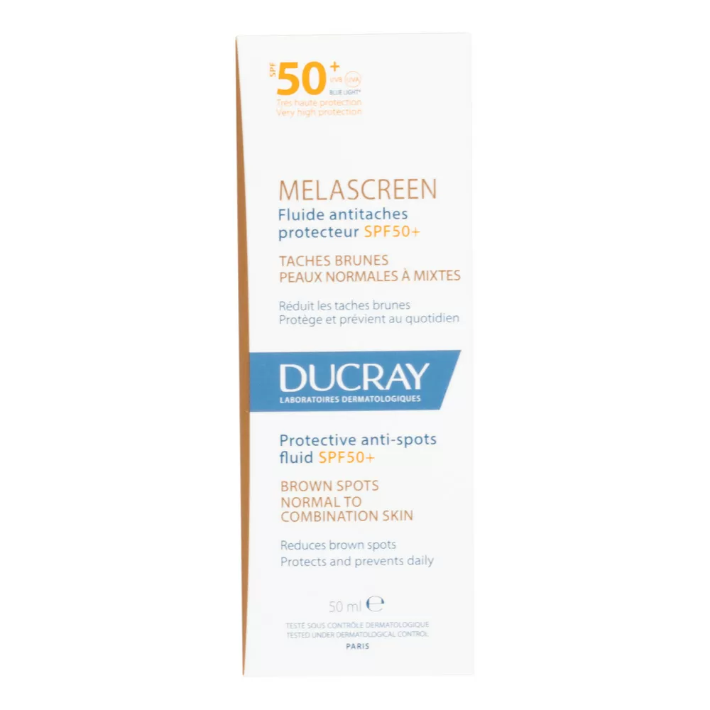 Ducray Melascreen Protective Anti-Spots Fluid SPF50  - 50 ml.
