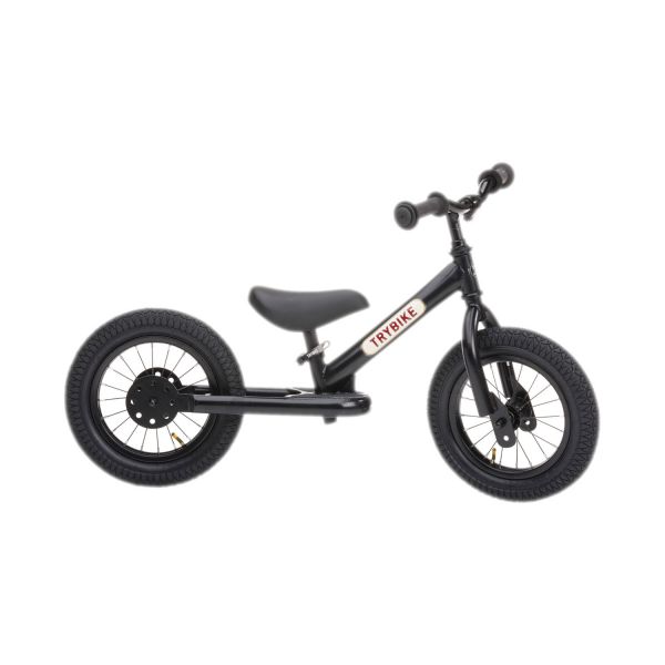 Trybike Steel Loopfiets Zwart