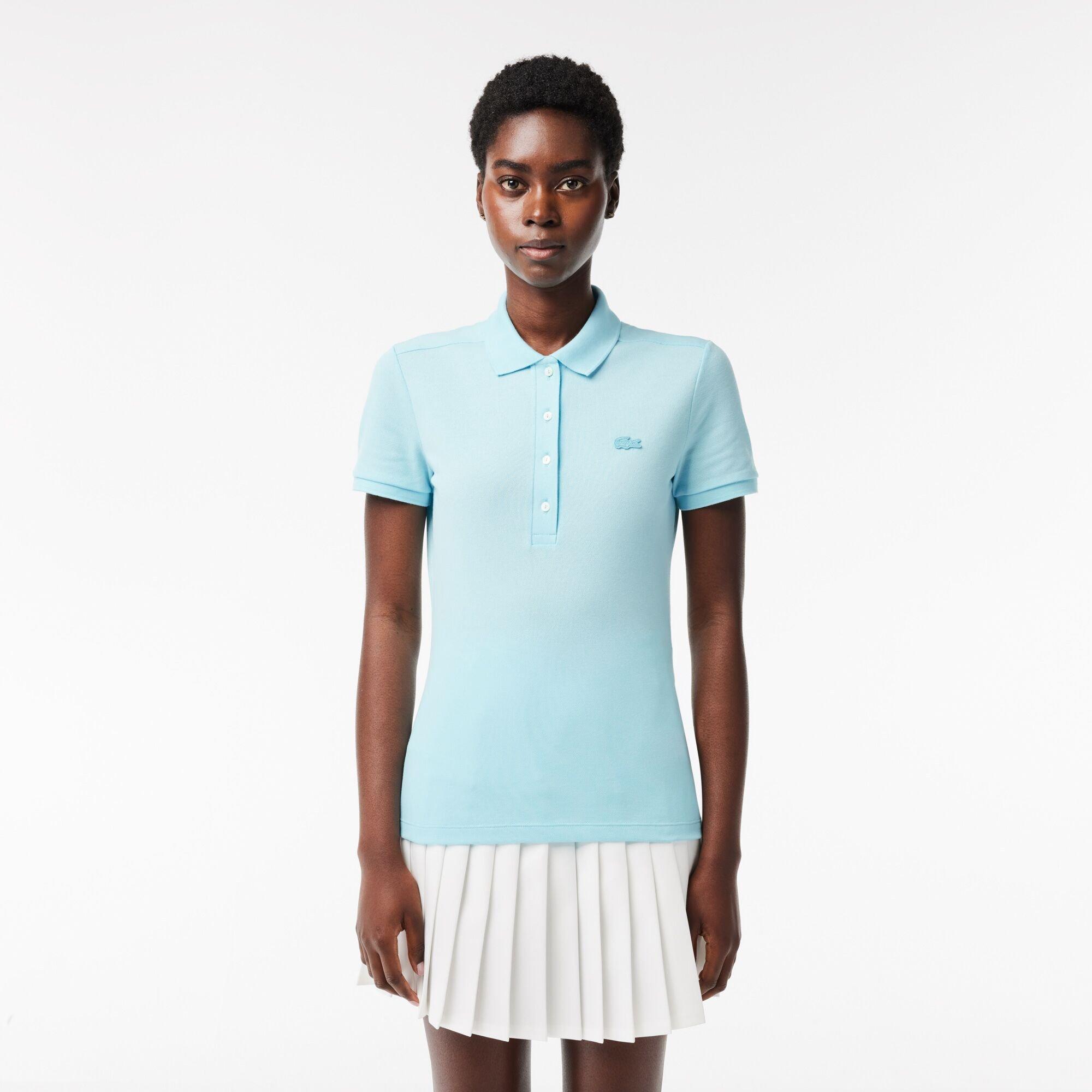 Lacoste L.12.D Slim Fit Stretch Mini Pique Polo Shirt