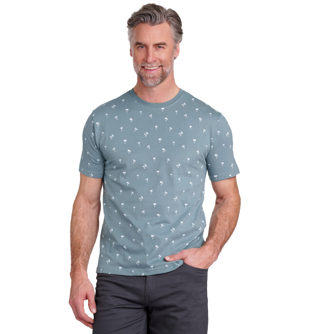VanVaan Denim Herren T-Shirt aus Bio-Baumwolle dunkelgrün