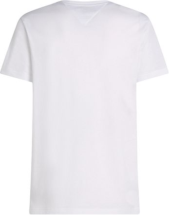 Tommy Hilfiger T-shirt Logo Monotype Wit MW0MW38644-YBR kopen