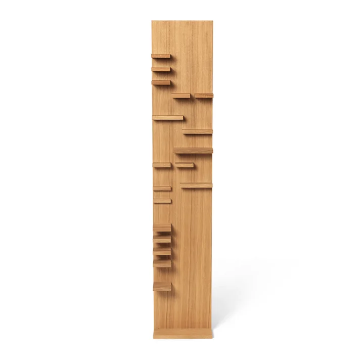 Ferm Living - Parade Wandregal, H 140 cm, Eiche geölt
