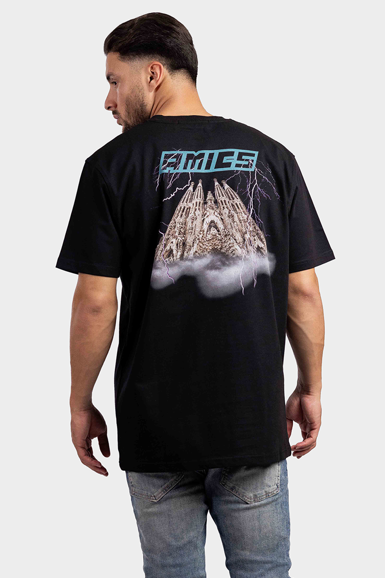 AMICS Sagrada T-Shirt Zwart