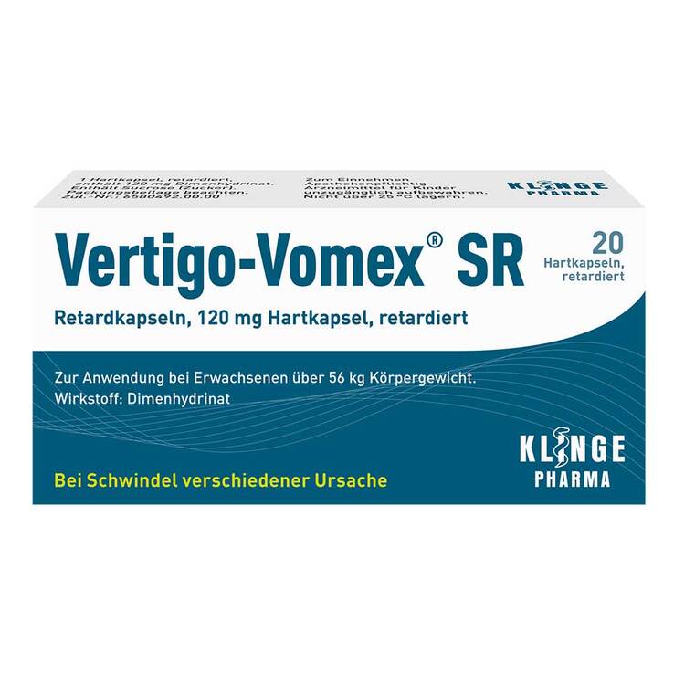 Vertigo-Vomex® SR Retardkapseln, 20 St