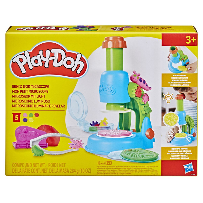 Play-Doh - Mikroskop mit Licht