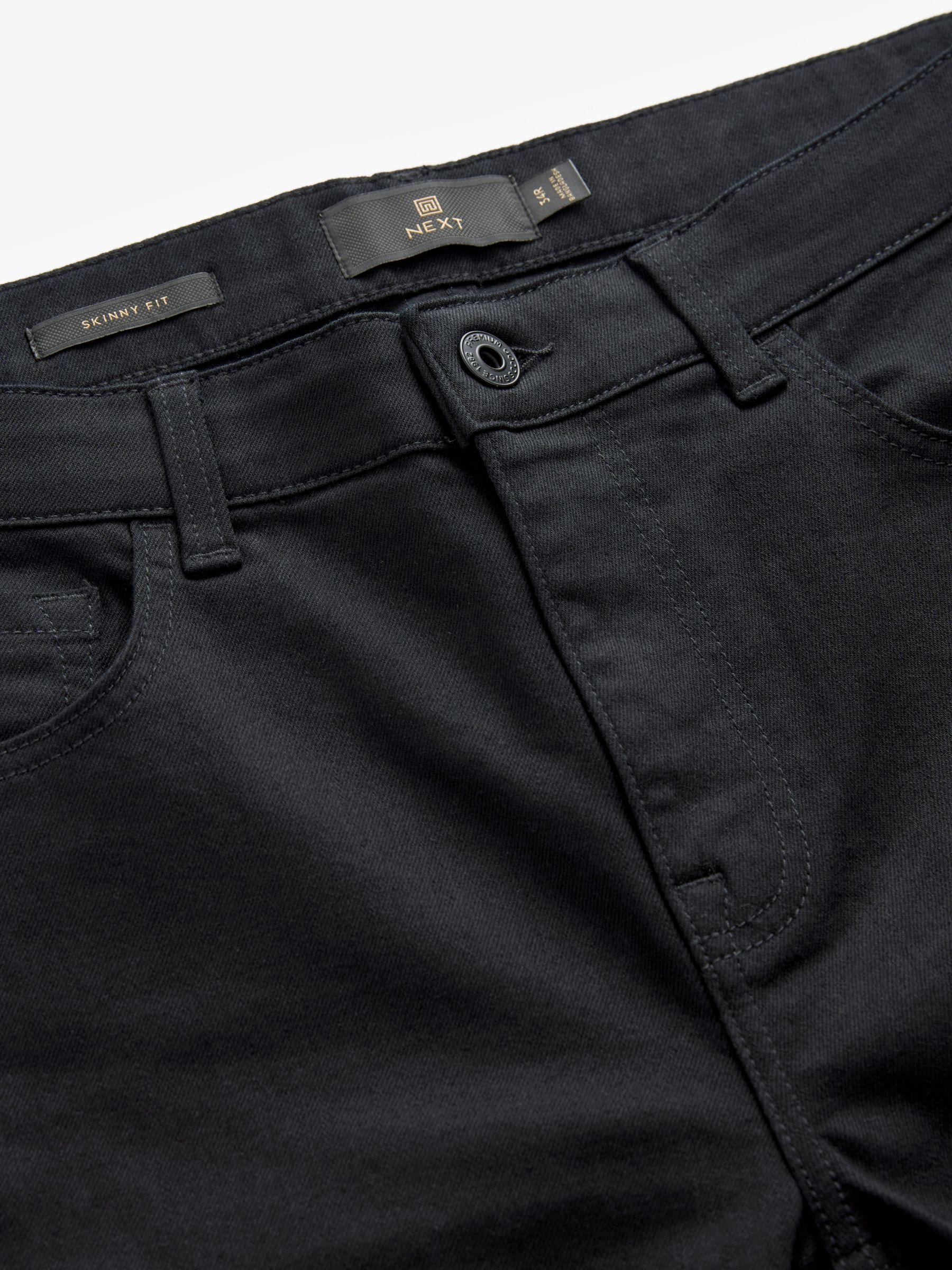 Effen zwart - Enkele - Skinny fit klassieke stretchy jeans