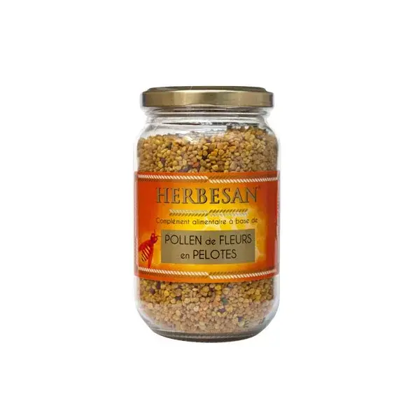 Pólen de flores Herbesan em grânulos 225g