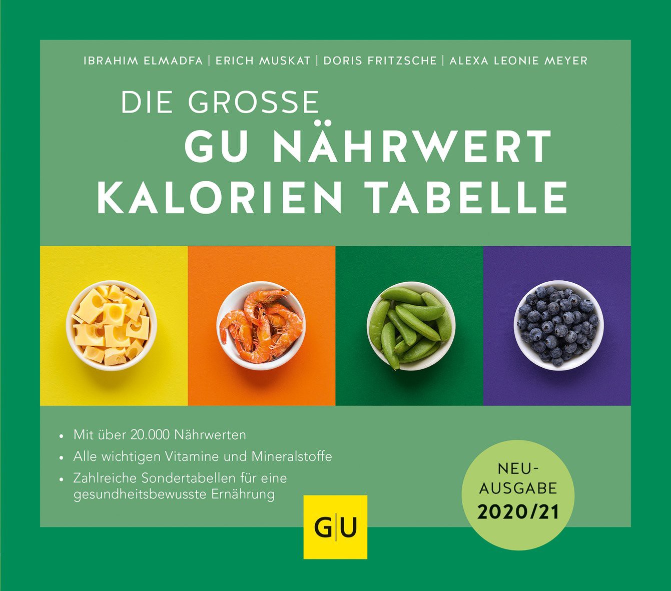 Buch 'Die große GU Nährwert Kalorien Tabelle' günstig bestellen