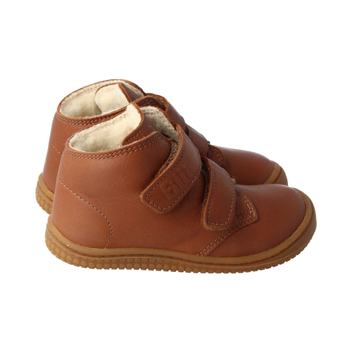 MB4213-W9 chestnut SOFT-FEET BIO nappa wool velcro Weite/M