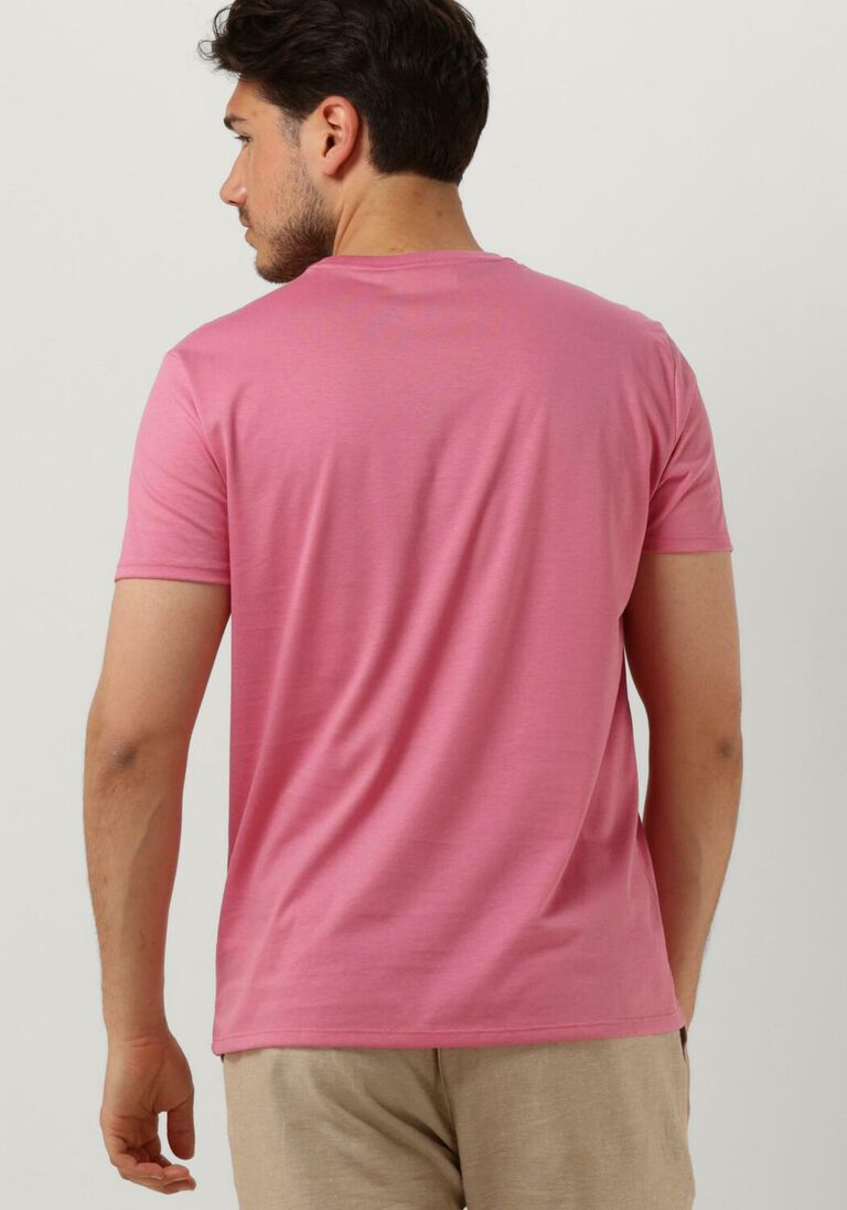 LACOSTE roze lacoste t-shirt 1ht1 men's tee-shirt 1121