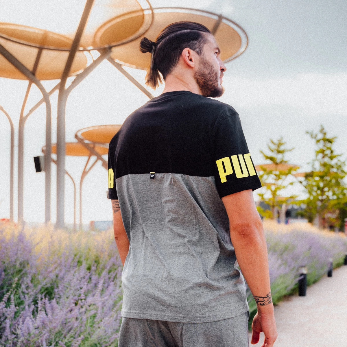 T-Shirt Puma Puma Power Colorblock FZ