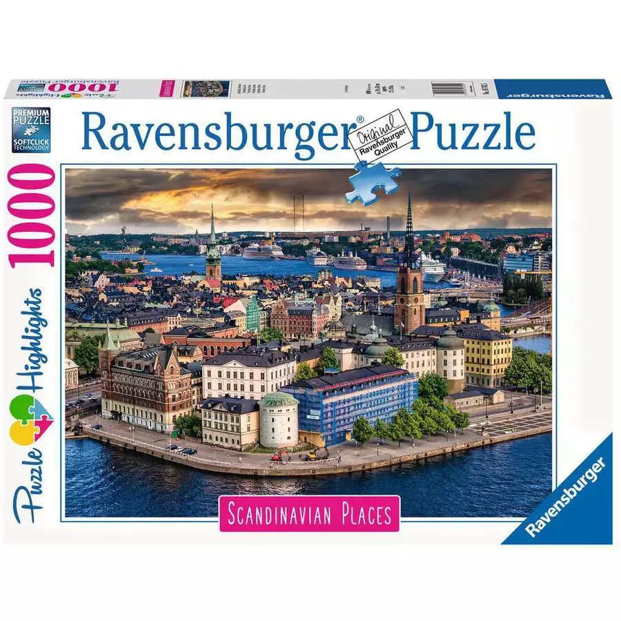 Ravensburger Stockholm, Schweden bunt