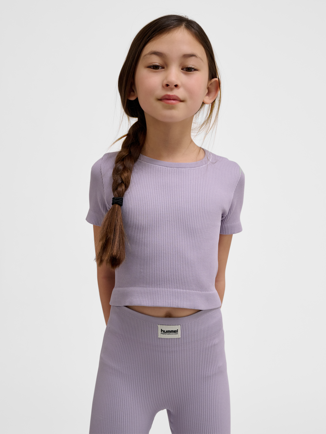 hmlJR SEAMLESS RIB T-SHIRT S/S