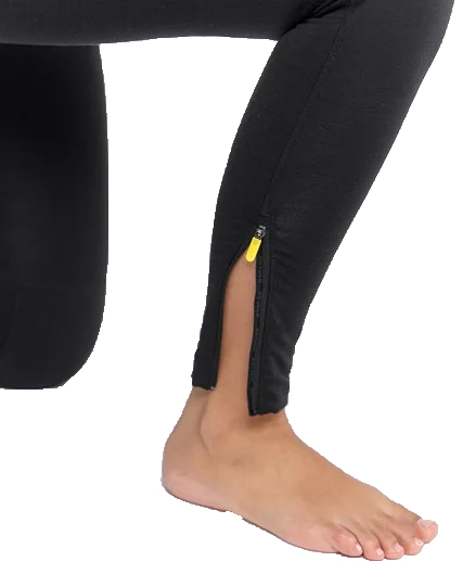 Running Merino Tights Dame Caviar