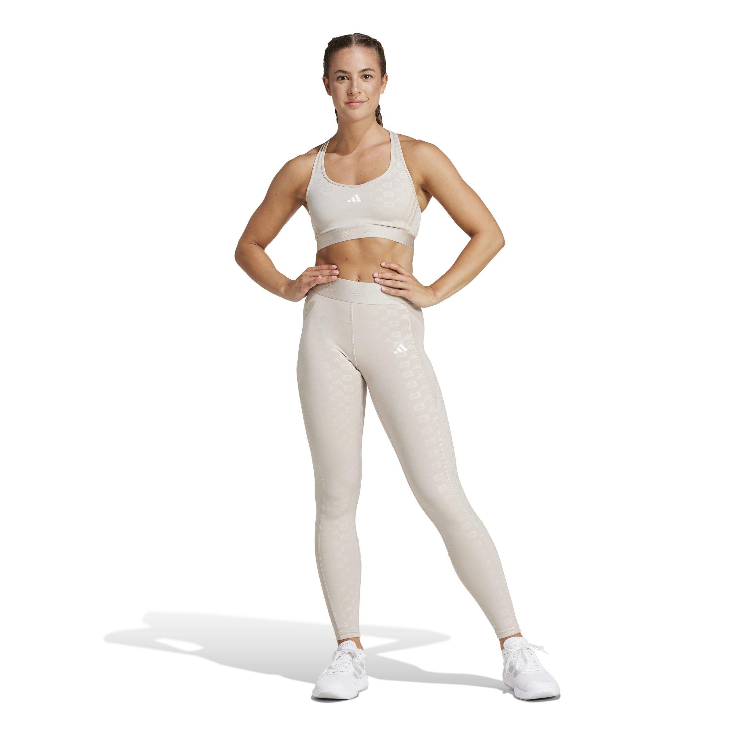 adidas  Hyperglam Shine Full Length Leggings Womens