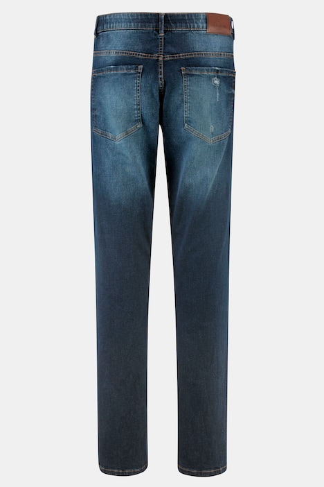 Boston Park Jeans, Bauchfit, 5-Pocket, leicht destroyed, bis 41
