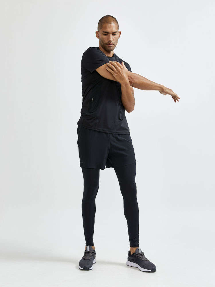 Craft Core Essence Hardloopbroek Lang Zwart Heren